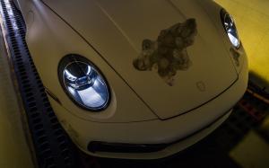 Porsche 911 Carrera 4S Crystal Eroded Art Car by Daniel Arsham 2020 года 